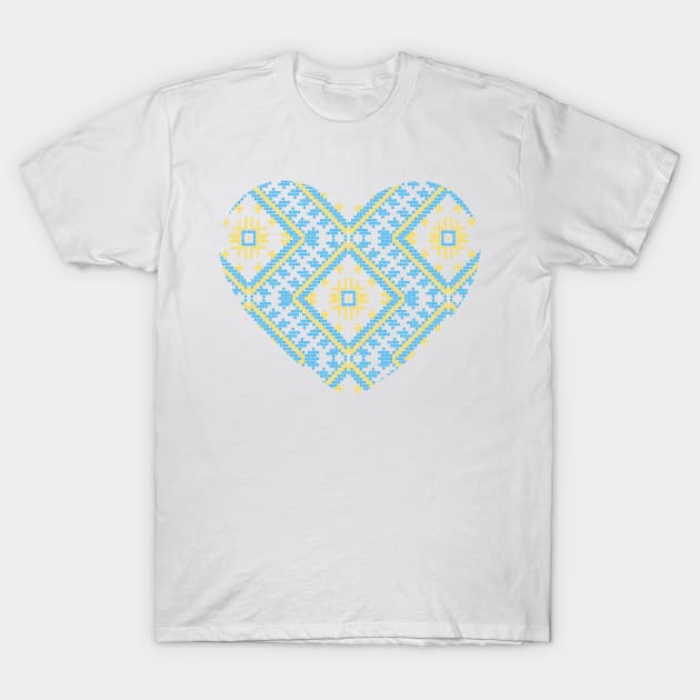 Ukrainian Ornament #7 T-Shirt by Olga Berlet